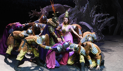 大型歷史情景劇《回道張掖》首次公演