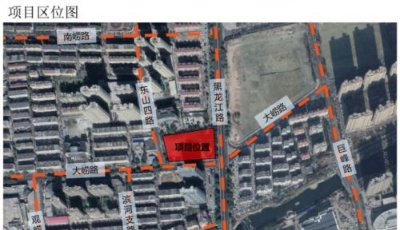 李滄國(guó)稅南側(cè)擬建一棟商務(wù)樓和兩棟住宅樓