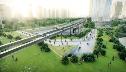 建設(shè)中車四方智匯港 樹立產(chǎn)城一體新典范  中車四方廠區(qū)保護(hù)更新規(guī)劃效果圖