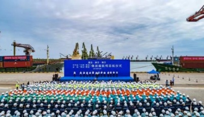 日照-青島、嵐山-青島2條集裝箱外貿內支線正式開通運營