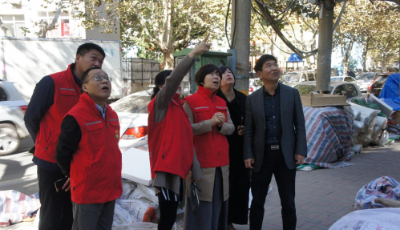 市南区审计局结对社区：共驻共建共进步，服务群众献力量