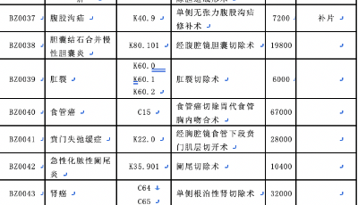 重磅！山東按病種收費新動作！105個病種明確價格