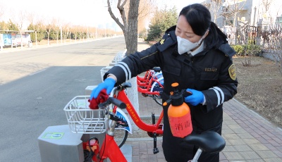 防控疫情！交運1000余輛單車每天不限次數全面消毒