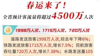 這就是山東丨春運來了！全省預計客流量將超4500萬人次【數我山東】