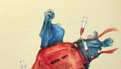 漫評|《武漢挺住》 山東與你手牽手、心連心