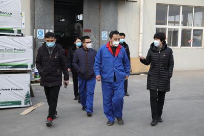 一企一策分批有序  城阳棘洪滩街道助力企业复工复产