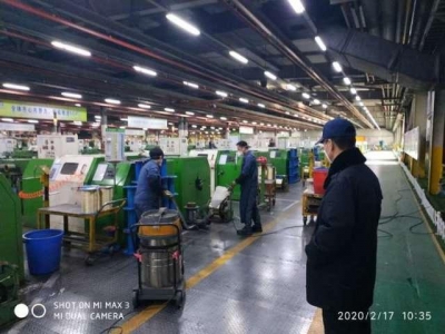 西海岸新区灵珠山街道：“四级管控”助复工 增强企业免“疫”力