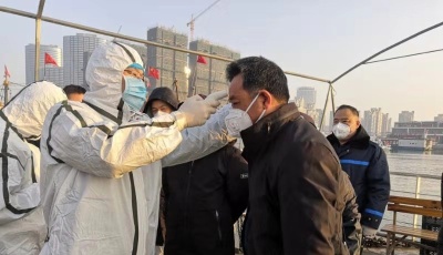 水上客运交通建立防疫“四道关”