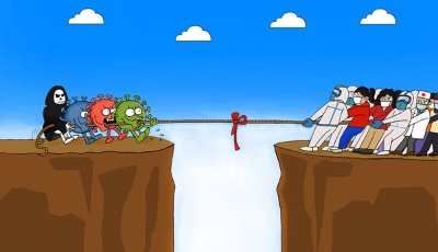 “山東戰疫 眾志成城”網絡動漫作品展播?：一鼓作氣！