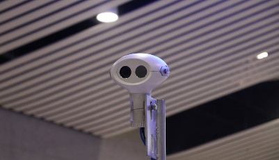 青島西站啟用首臺紅外成像自動測溫儀