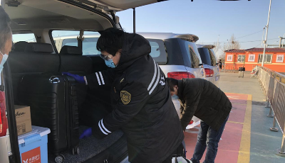 米圖出行設立戶外戰“疫”服務點  青年志愿者“一條龍”服務暖人心