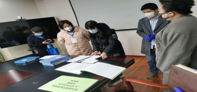 崂山区社区卫生服务中心发挥人员专业优势 助力企业复工复产