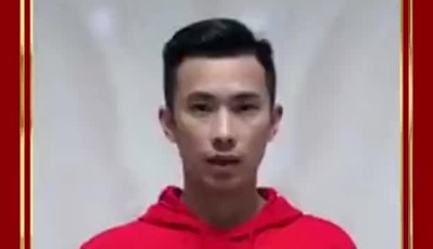 武術(shù)世界冠軍賈瑞為奮戰(zhàn)在疫情一線的守護(hù)人加油！