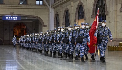 海軍暖心MV《因為有了你》為醫療隊鼓勁加油