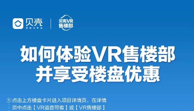青島貝殼VR售樓部9天成交187套  購房者或迎來主權時代