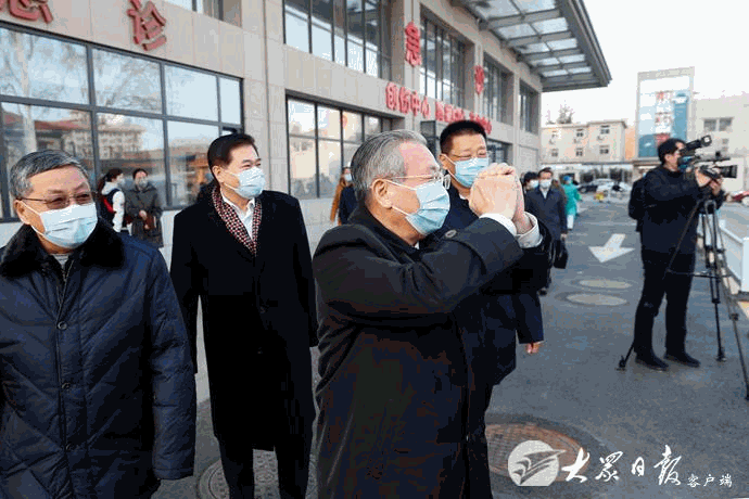 劉家義到省中醫院檢查調研疫情防控工作