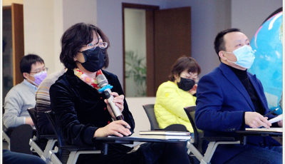 青島市交通運輸局所屬國際航運服務中心開展“三述三強”