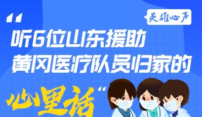 英雄心声:听6位山东援助黄冈医疗队员归家的心里话