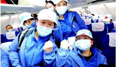 疫情期間進“紅區”，山東醫護“娘子軍”：她們的名字是專業勇敢