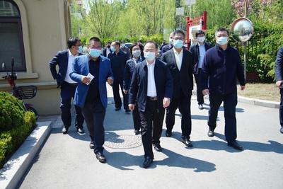 青岛政法委书记宋永祥调研崂山区基层社会治理及企业情况