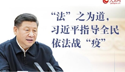 “法”之為道，習近平指導全民依法戰“疫”