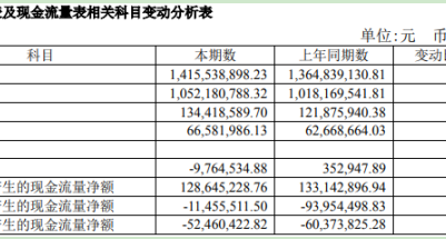 新華錦：2019年歸母凈利潤小幅增長2.6%  約為7842萬元