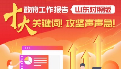 政府工作報告·山東對照版|十大關鍵詞！攻堅聲聲急！