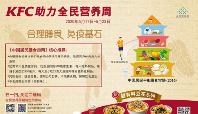 百勝中國助力2020全民營養(yǎng)周——“健康生活從早餐開始”親子沙龍青島肯德基餐廳開講
