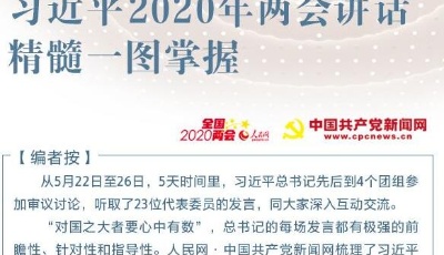 劃重點！習近平2020年兩會講話精髓一圖掌握