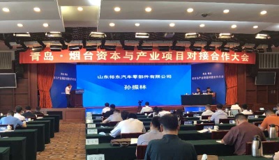 青岛·烟台联合举办资本与产业项目对接合作大会