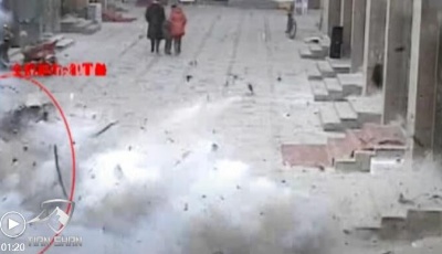 Footage of suicide bombing in China's Xinjiang released for first time