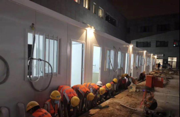 北京協(xié)和醫(yī)院新冠核酸采樣方艙項目投入使用，全部使用海信空調(diào)！