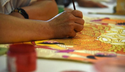 "齊"心"魯"力|放下鋤頭拿畫筆——山東青州農民畫繪出美好新生活