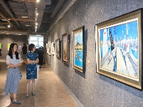 境由心生——學院三人行油畫作品展開幕