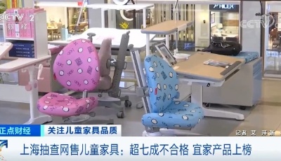 抽檢網(wǎng)絡(luò)平臺銷售兒童家具72%不合格！宜家也“上榜”！你家在用嗎？