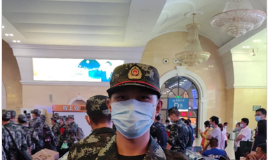 攜筆從戎 報效祖國   青島理工大學高等職業(yè)學院學子積極投身國防建設