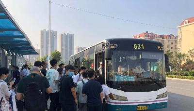 温馨巴士631路增设科苑纬四路枣山东路站 