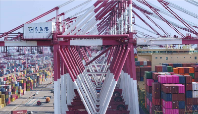 山東港口青島港：會戰慶“雙節”奮斗鑄輝煌