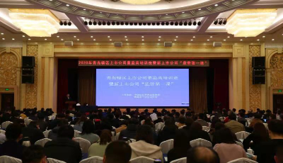 青岛证监局举办辖区上市公司董监高培训班暨新上市公司“监管第一课”