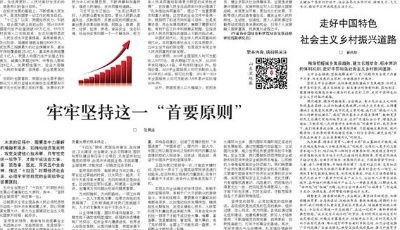 走好中國特色社會主義鄉村振興道路