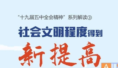 “十九屆五中全會(huì)精神”系列解讀③｜社會(huì)文明程度得到新提高