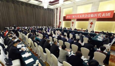 劉家義參加臨沂代表團(tuán)審議