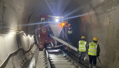 最新進展！地鐵1號線南段7成軌道已鋪完