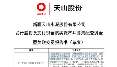 近千亿“蛇吞象”收购！“中国神泥”来了，177亿市值如何吞下981亿资产？股吧爆了：“又一只‘茅’出世”