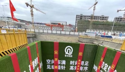 地鐵6號(hào)線辛朝區(qū)間右線盾構(gòu)順利始發(fā)