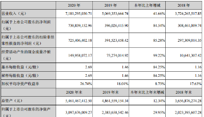 熔喷业务助推业绩抬升 国恩股份2020年净利大增84.54%