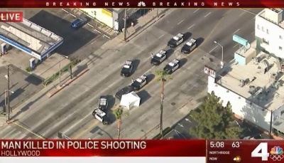 美国好莱坞发生枪击案，1人死亡