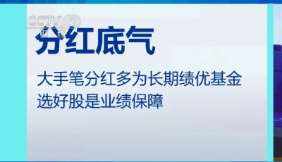 超千亿元！基金大手笔分红！要看清这三点