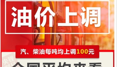 车主注意！今晚油价要涨！加满一箱油将多花4元