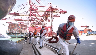 這就是山東·青島 | 佳績(jī)滿(mǎn)倉(cāng)! 山東港口青島港“五一”“勞動(dòng)最光榮”  